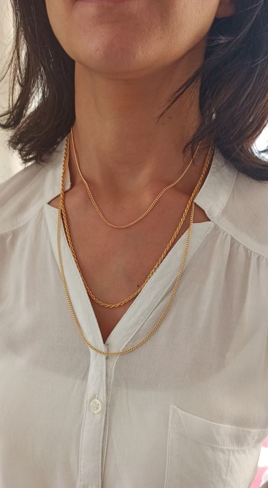 Elegant Üçlü Kombin Kolye