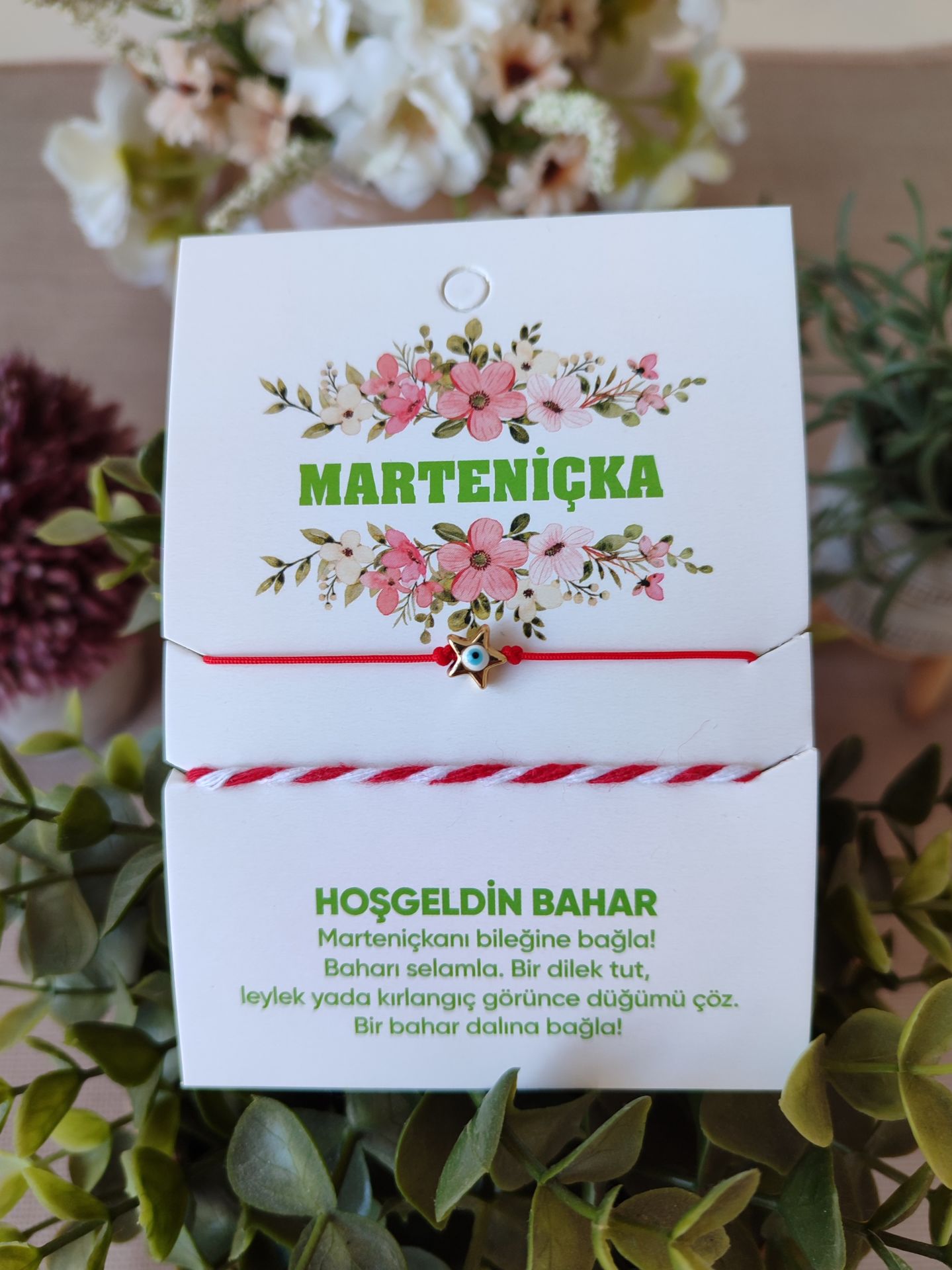 Nazarlı Yıldız Marteniçka Şans Ve Dilek Bilekliği